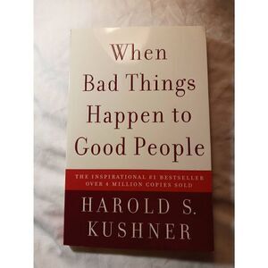 When Bad Things Happen to Good People-Kushner- Paperback Book-#1 Bestseller